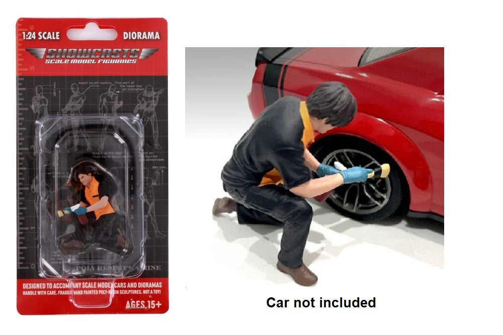 1:24 Wheel Cleaning Detail Master - (1) Accessory