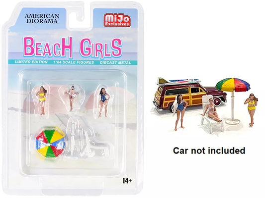 1:64 Beach Girls Figure Set Accessory