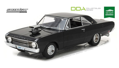 1:18 1969 Chrysler VF Valiant Drag Gloss Black w/Tunnel Ram (Opening front doors)