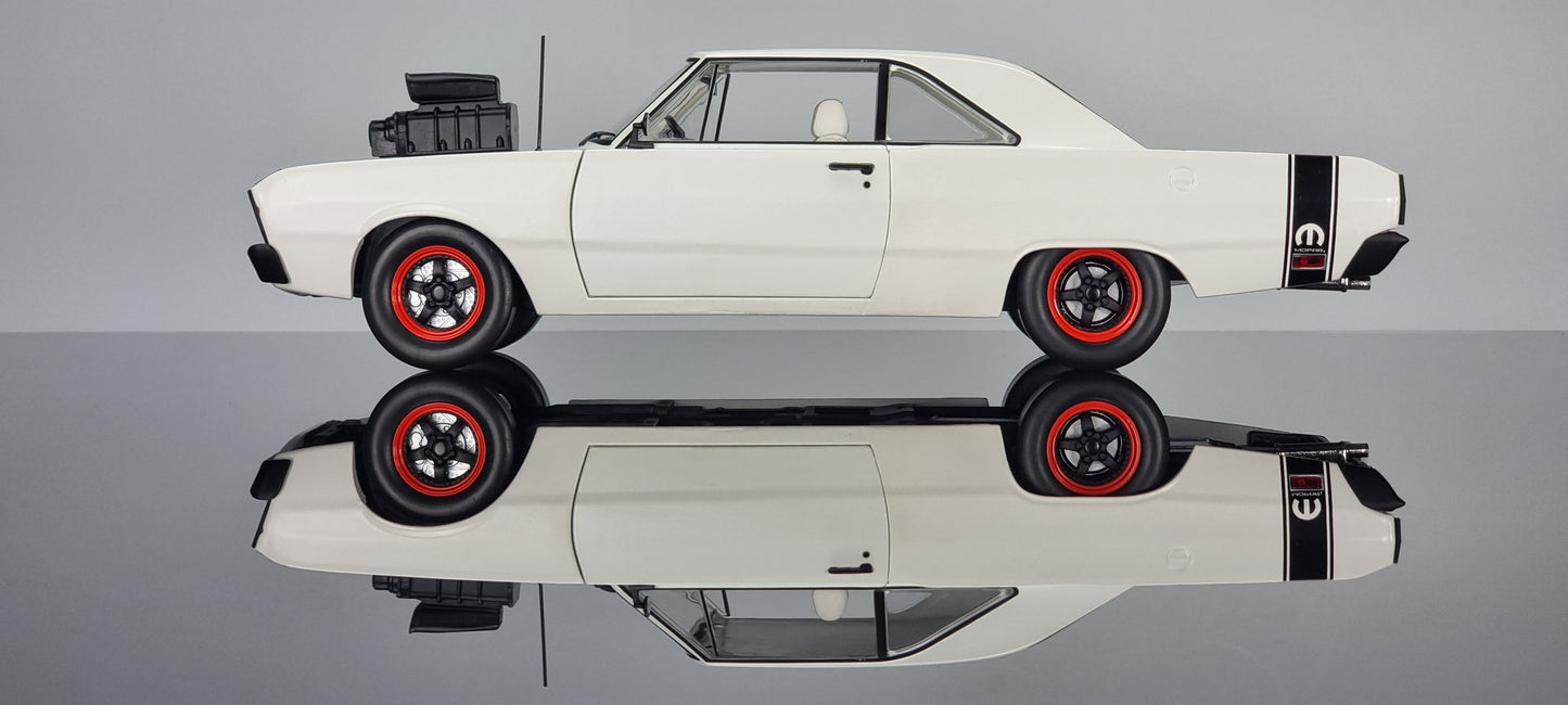 1:18 Mopar Decals White 1969 VF Valiant