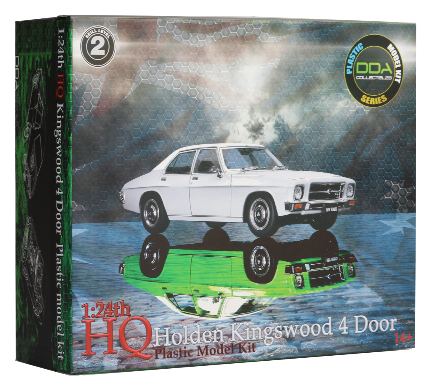 Build Your Classic Cruiser: 1:24 HQ Plastic Kit Holden Kingswood 4-Door