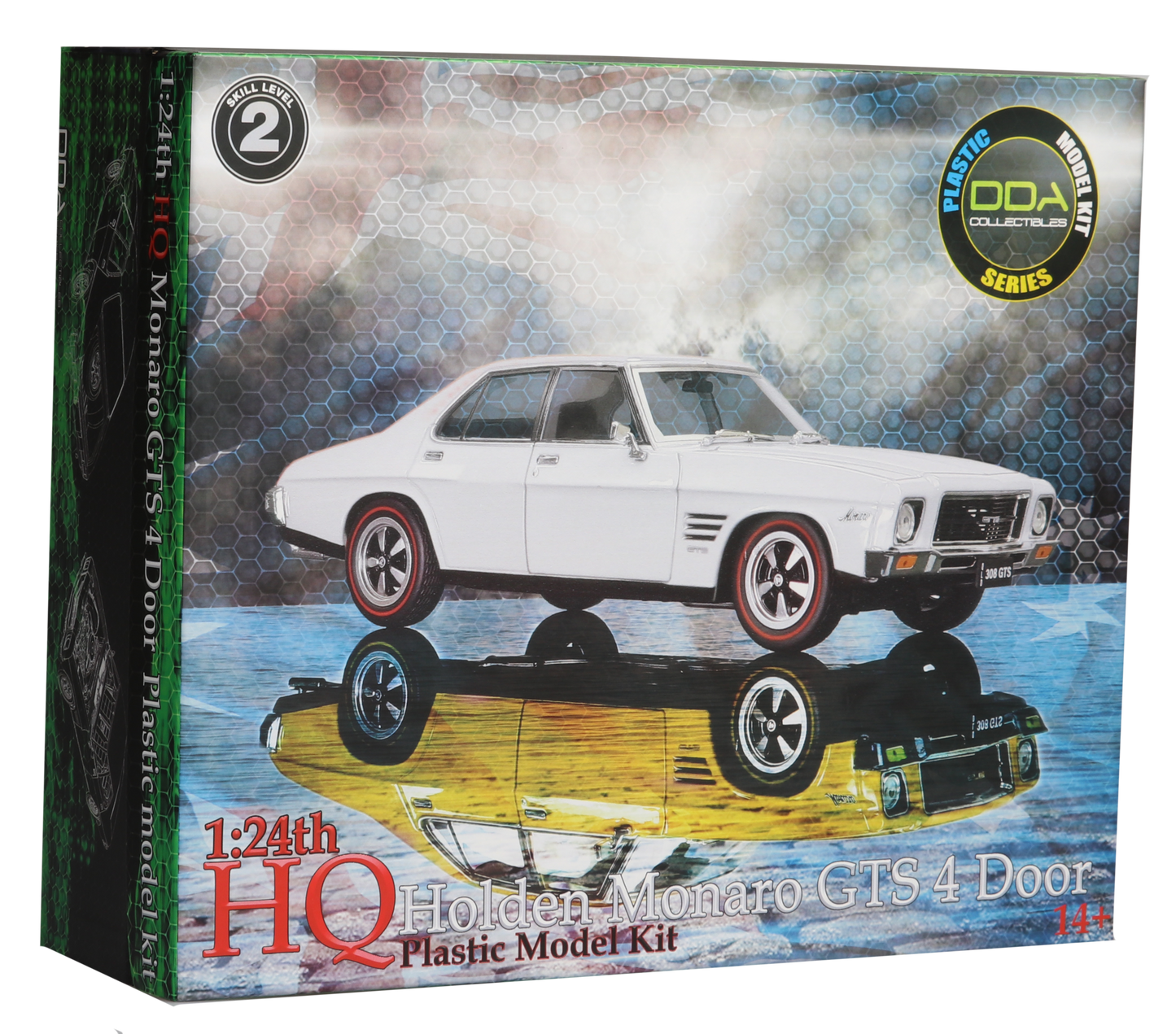 Build Your Dream: 1:24 HQ Plastic Kit Holden GTS Monaro 4-Door