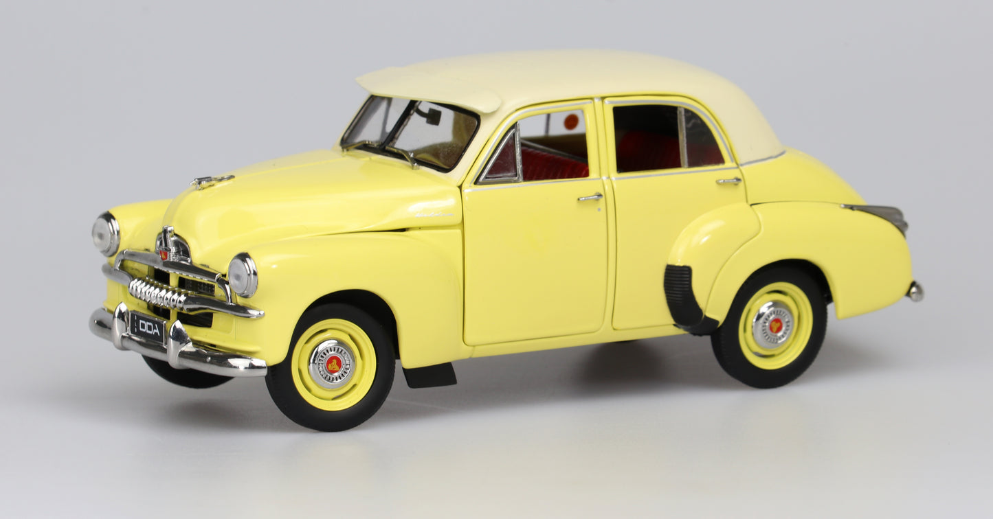 1:24 1953 2 Tone Light Yellow FJ Holden Sedan