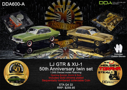 Commemorate 50 Years of Excellence: 1:24 1972 LJ Torana Twin Set