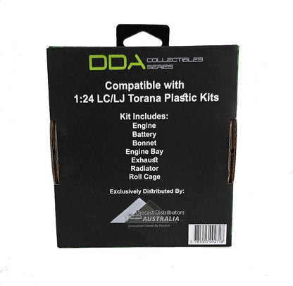 1:24 LC/LJ Twin Turbo L.S Torana Engine Plastic Kit Accessory