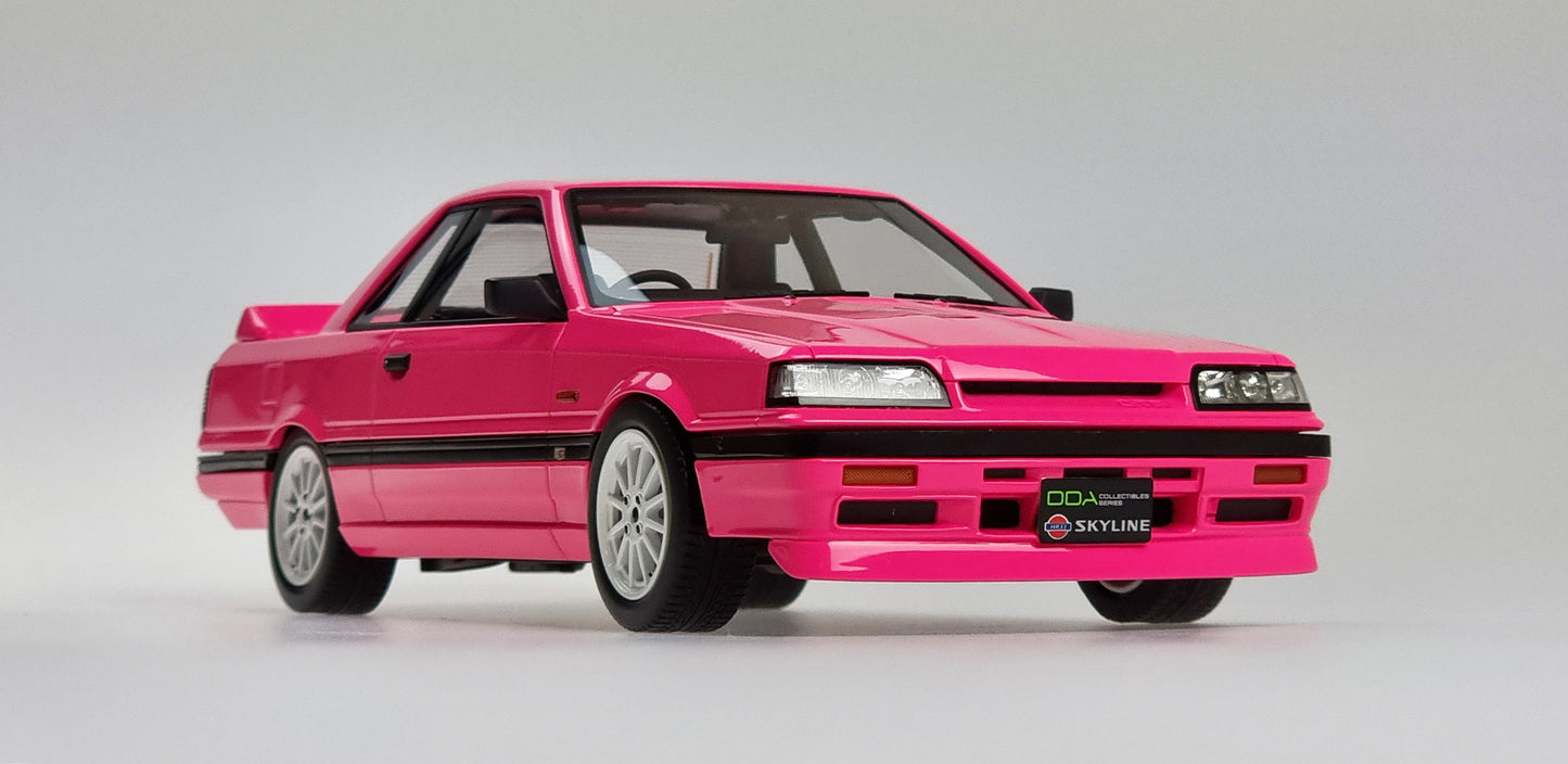 Rare Elegance: 1:18 Pink HR31 Nissan Skyline Resin Model - Limited to 200 Pieces