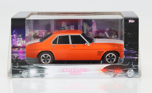 1:24 Orange Zest Holden HQ Monaro GTS 4 Door Light Up - Plastic