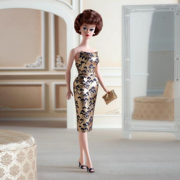 1961 Brownette Bubble Cut Barbie Collector