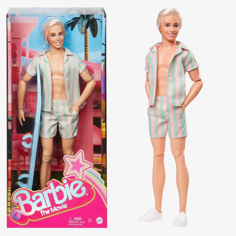 Ken Pastel Striped Beach Set - Barbie the Movie