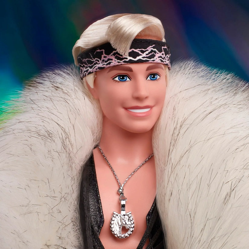 Ken Doll Faux Fur Coat Barbie Collector