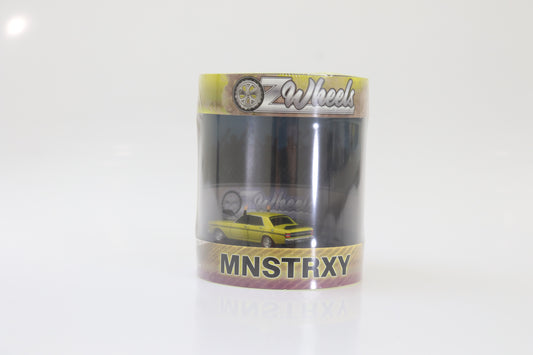 1:64 MNSTRXY Yellow Ozwheels Skid Cylinder