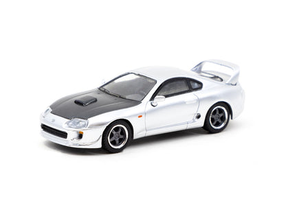 1:64 Silver Toyota Supra