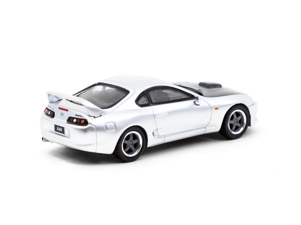 1:64 Silver Toyota Supra