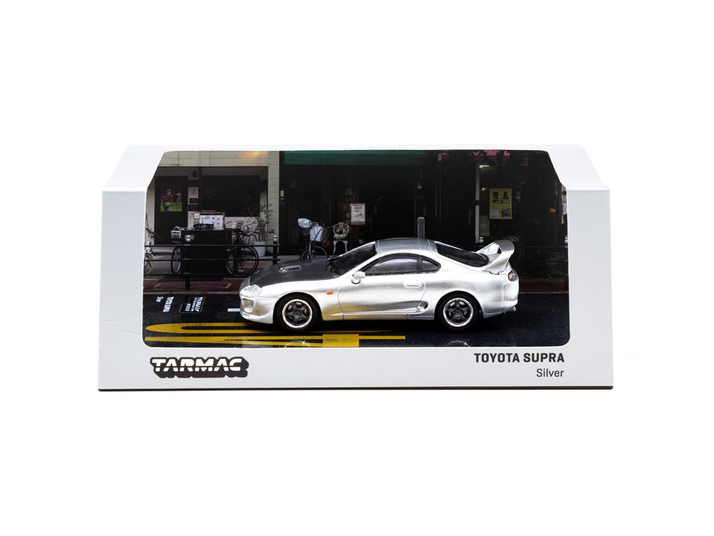 1:64 Silver Toyota Supra