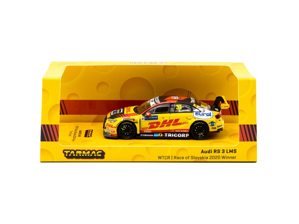 1:64 Audi RS 3 LMS WTCR Race of Slovakia 2020 Winner Tom Coronel