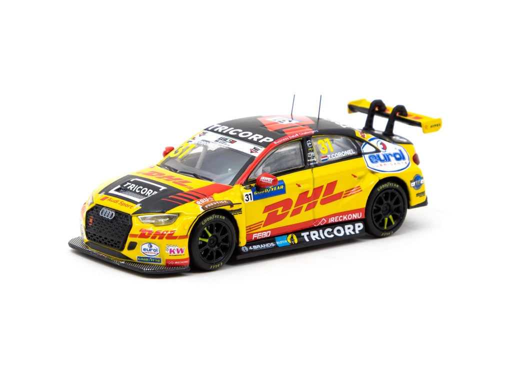 1:64 Audi RS 3 LMS WTCR Race of Slovakia 2020 Winner Tom Coronel