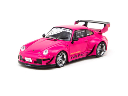 1:64 RWB 993 Porsche Yves Piaget Silver Rims China Special Edition Hobby 64