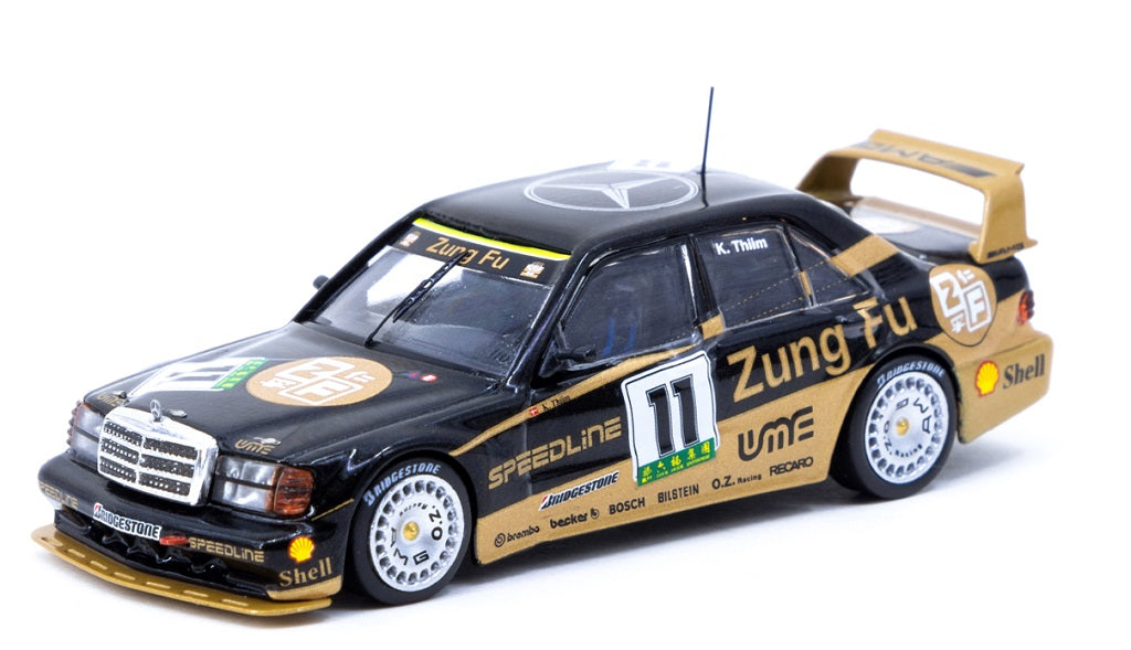 1:64 #11 Mercedes Benz 190 E 2.5-16 Evolution II Macau Gula Race 1991 K.Thilm