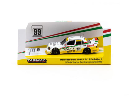 1:64 Mercedes Benz 190 E 2.5-16 Evolution II SE Asia Touring Car Championship 1995 C. Nattavude