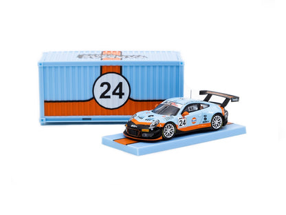 1:64 Porsche 911 GT3 R (991) Gulf 12h 2018 Goethe Hall Fatien Grogor