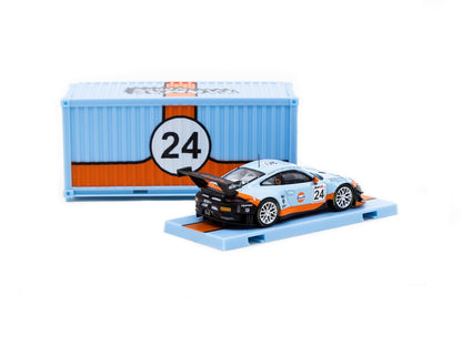 1:64 Porsche 911 GT3 R (991) Gulf 12h 2018 Goethe Hall Fatien Grogor