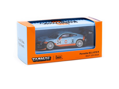 1:64 Porsche 911 GT3 R (991) Gulf 12h 2018 Goethe Hall Fatien Grogor