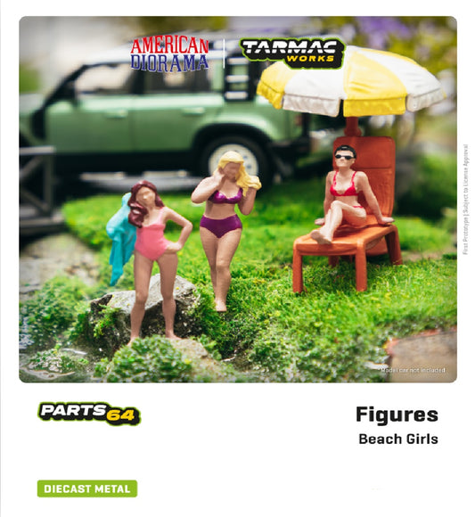 1:64 Figures Beach Girls