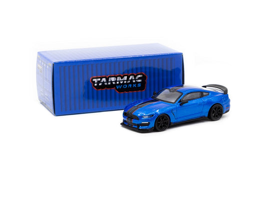 1:64 Blue Metallic Ford Mustang Shelby GT350R