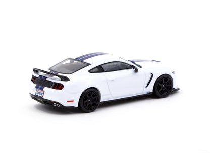 1:64 White Metallic Ford Mustang Shelby GT350R