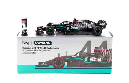 1:64 Mercedes-AMG F1 W11 EQ Performance - Tuscan Grand Prix 2020 Winner- Lewis Hamilton