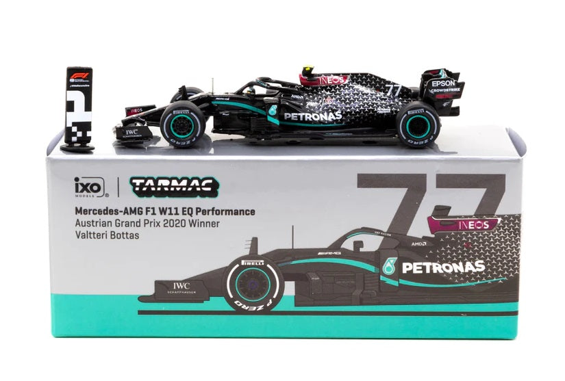 1:64 Mercedes-AMG F1 W11 EQ Performance - Austrian Grand Prix 2020 Winner - Valtteri Bottas