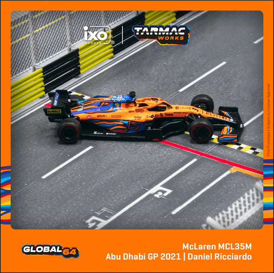 McLaren MCL35M - Abu Dhabi Grand Prix 2021 - <br>Daniel Ricciardo<br>