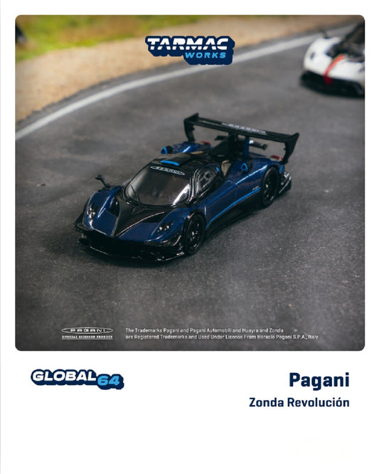 1:64 Pagani Zonda Revolucion - Blue Metallic