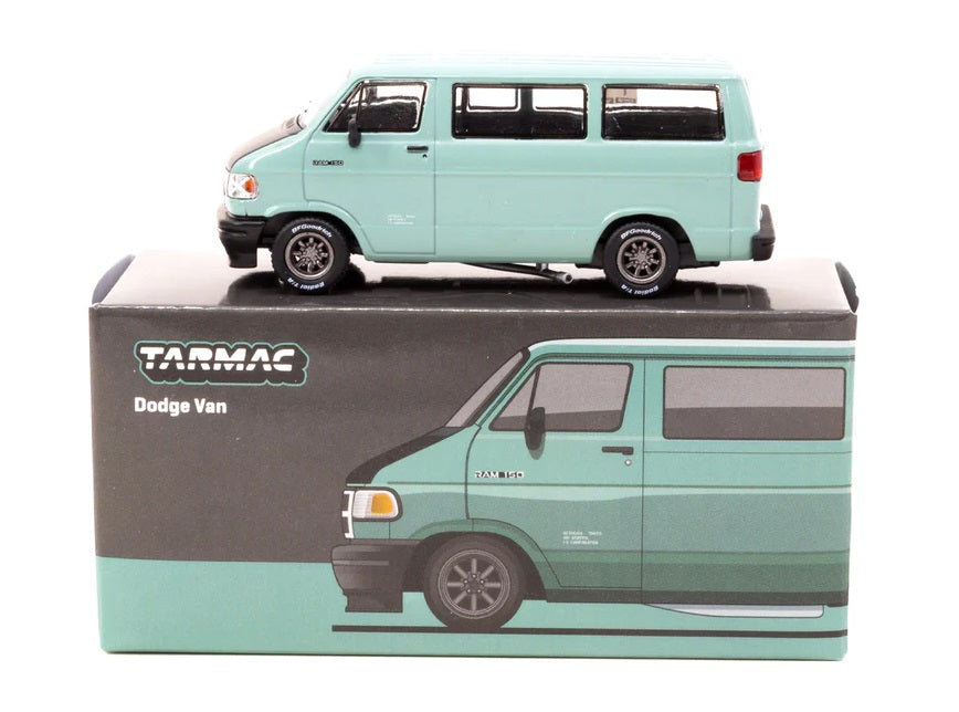 1:64 Dodge Van Light Green - Brand New Tooling