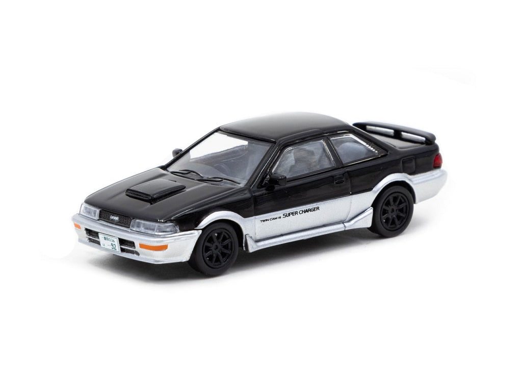 1:64 Black/Grey Toyota Corolla Levin AE92