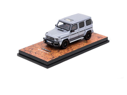 1:64 Matte Grey Mercedes Benz AMG G63 1st Version of  New Tooling
