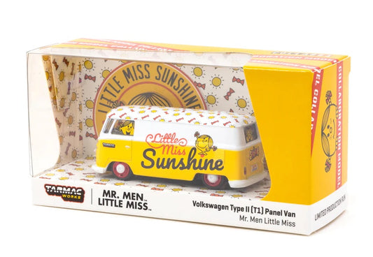 1:64 VW Type II (T1) Panel Van - Mr. Men Little Miss - Little Miss Sunshine