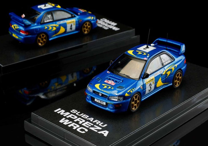 1:64 #3 Subaru Impreza WRC 1997 Monte Carlo