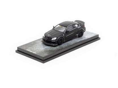 1:64 KJ LBWK Matte Black Mercedes Benz C63 Coupe