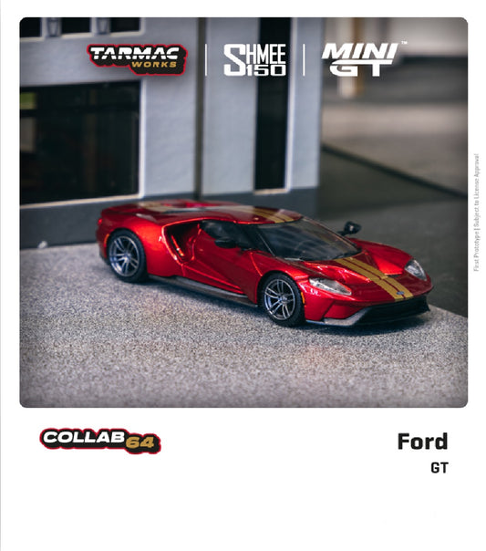 1:64 Ford GT Liquid Red